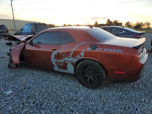 2C3CDZFJ6MH510302 - 2021 DODGE CHALLENGER R/T SCAT PACK ORANGE photo 2