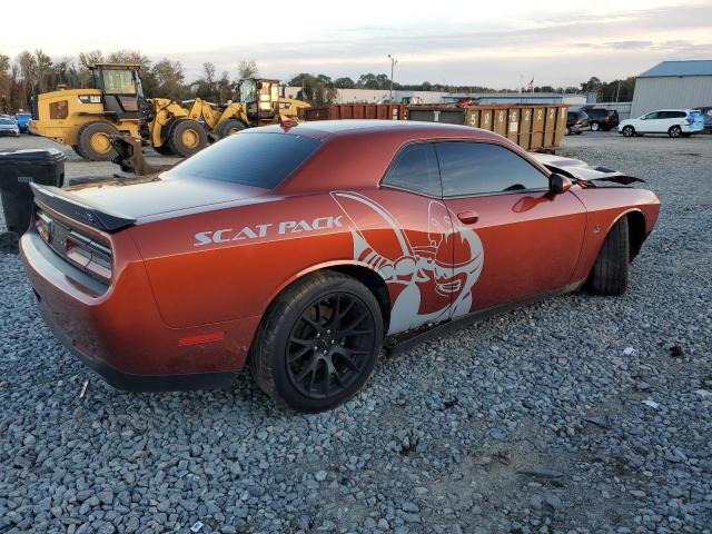 2C3CDZFJ6MH510302 - 2021 DODGE CHALLENGER R/T SCAT PACK ORANGE photo 3