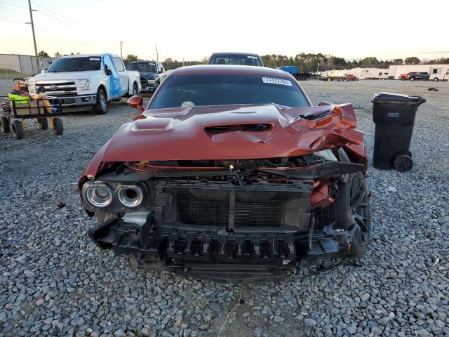 2C3CDZFJ6MH510302 - 2021 DODGE CHALLENGER R/T SCAT PACK ORANGE photo 5