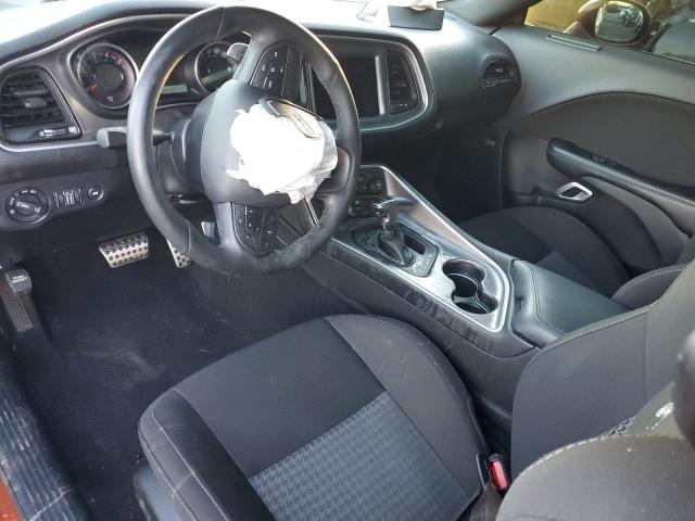 2C3CDZFJ6MH510302 - 2021 DODGE CHALLENGER R/T SCAT PACK ORANGE photo 8