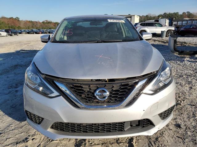 3N1AB7AP2KY278560 - 2019 NISSAN SENTRA S/S S SILVER photo 5