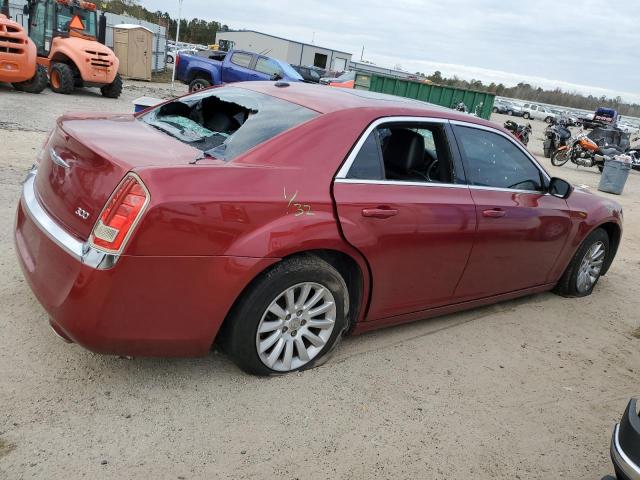 2C3CCAAG1DH644554 - 2013 CHRYSLER 300 BURGUNDY photo 3