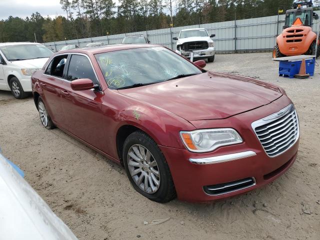 2C3CCAAG1DH644554 - 2013 CHRYSLER 300 BURGUNDY photo 4