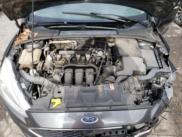 1FADP3K20HL275459 - 2017 FORD FOCUS SE GRAY photo 11