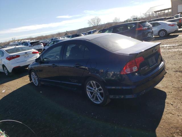 JHMFA16867S005789 - 2007 HONDA CIVIC EX BLUE photo 2