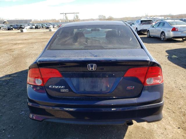 JHMFA16867S005789 - 2007 HONDA CIVIC EX BLUE photo 6