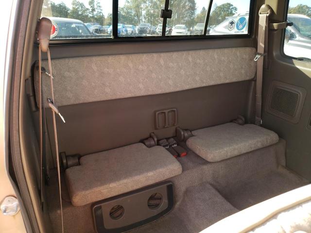 4TASM92N4YZ662385 - 2000 TOYOTA TACOMA XTRACAB PRERUNNER ოქროსფერი ფოტო 10