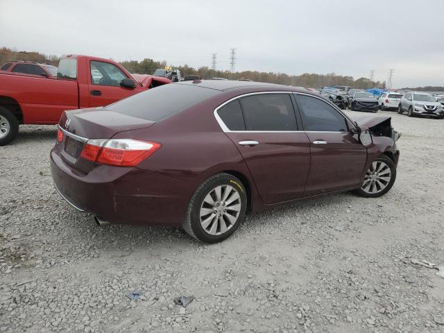 1HGCR2F84FA057866 - 2015 HONDA ACCORD EXL BURGUNDY photo 3