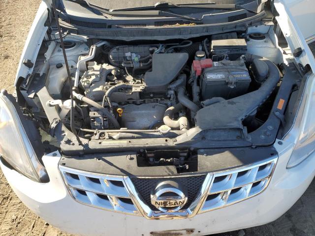 JN8AS5MV5CW416665 - 2012 NISSAN ROGUE S WHITE photo 11