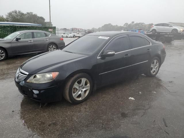 JH4KB16585C000182 - 2005 ACURA RL BLACK photo 1