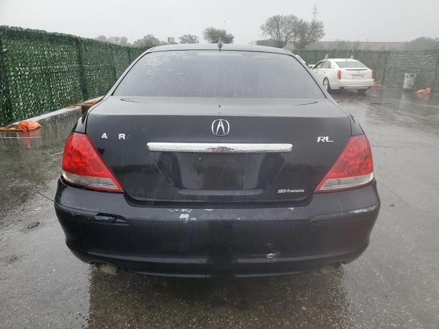 JH4KB16585C000182 - 2005 ACURA RL BLACK photo 6