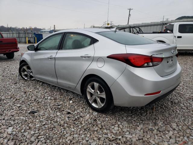 5NPDH4AE1GH786738 - 2016 HYUNDAI ELANTRA SE SILVER photo 2