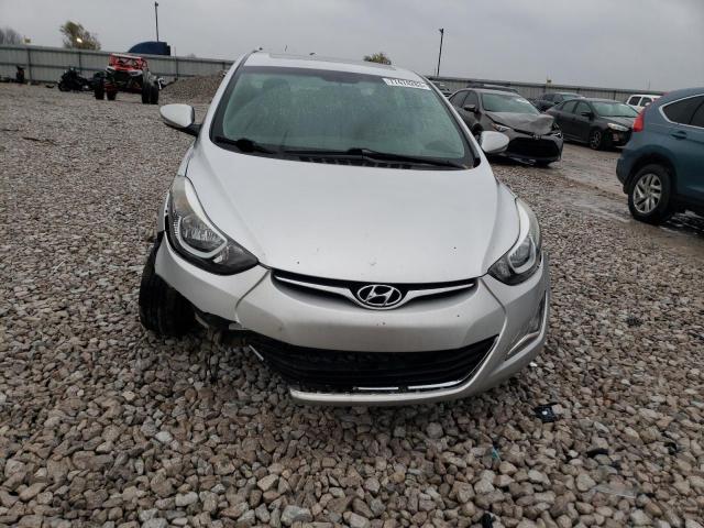 5NPDH4AE1GH786738 - 2016 HYUNDAI ELANTRA SE SILVER photo 5