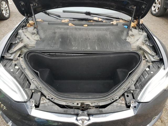 5YJSA1E20HF214411 - 2017 TESLA MODEL S ნაცრისფერი ფოტო 11