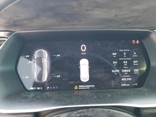 5YJSA1E20HF214411 - 2017 TESLA MODEL S ნაცრისფერი ფოტო 9