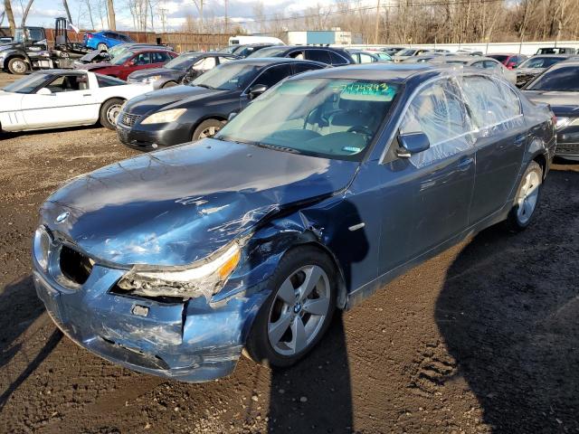 WBANF73546CG66368 - 2006 BMW 530 XI BLUE photo 1