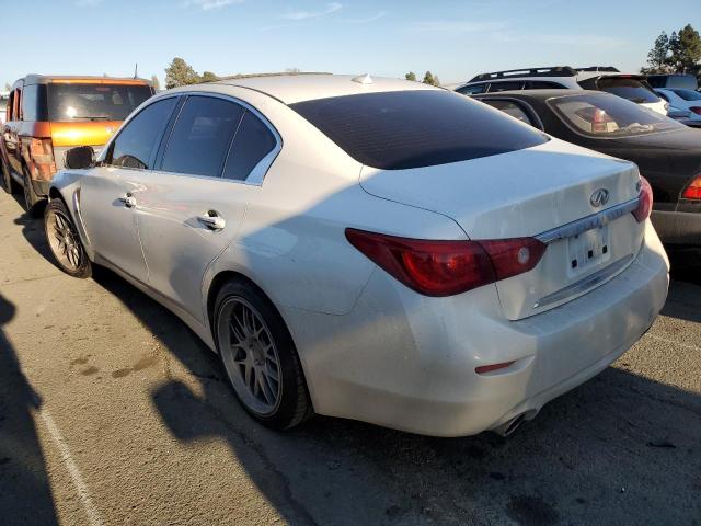 JN1BV7AP4EM691308 - 2014 INFINITI Q50 BASE WHITE photo 2