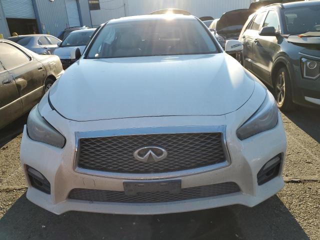 JN1BV7AP4EM691308 - 2014 INFINITI Q50 BASE WHITE photo 5