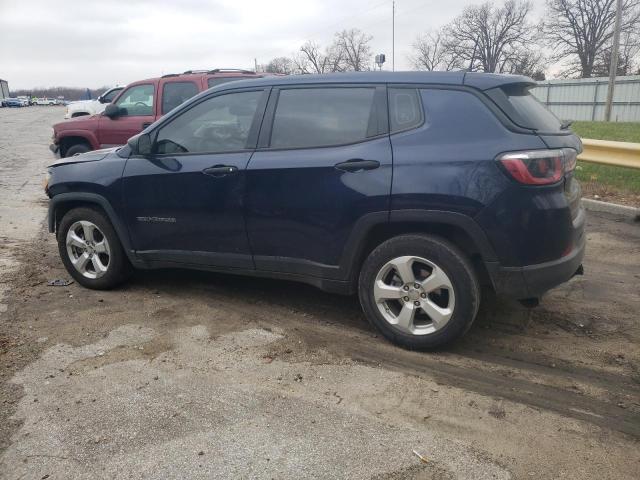 3C4NJCAB0KT726578 - 2019 JEEP COMPASS SPORT BLUE photo 2