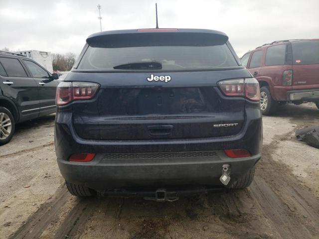 3C4NJCAB0KT726578 - 2019 JEEP COMPASS SPORT BLUE photo 6