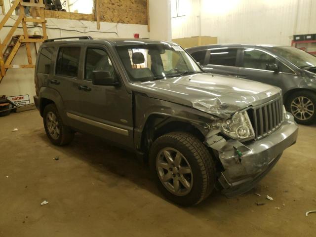 1C4PJMAK5CW184629 - 2012 JEEP LIBERTY SPORT GRAY photo 4