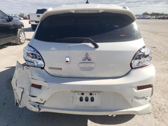 ML32A3HJ0LH009312 - 2020 MITSUBISHI MIRAGE ES WHITE photo 6