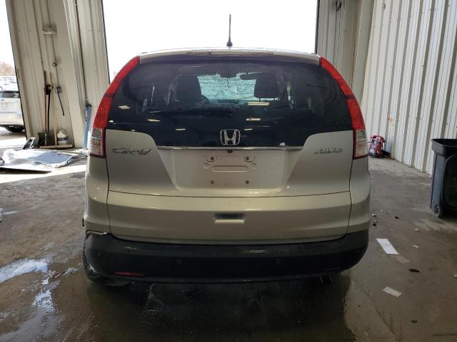 2HKRM4H54EH705185 - 2014 HONDA CR-V EX SILVER photo 6