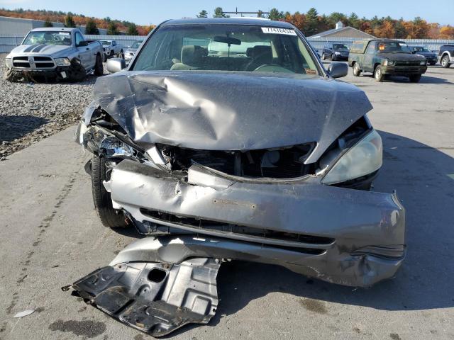 4T1BE32K92U607175 - 2002 TOYOTA CAMRY LE GRAY photo 5