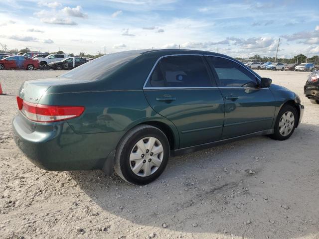 3HGCM56363G705001 - 2003 HONDA ACCORD LX GREEN photo 3