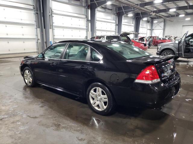 2G1WB5E3XC1187799 - 2012 CHEVROLET IMPALA LT BLACK photo 2