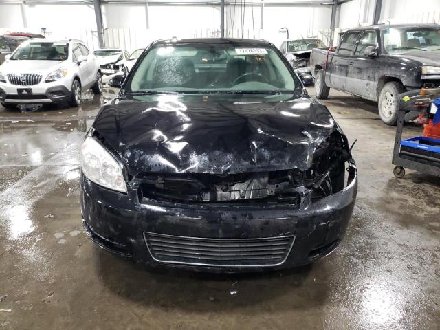 2G1WB5E3XC1187799 - 2012 CHEVROLET IMPALA LT BLACK photo 5