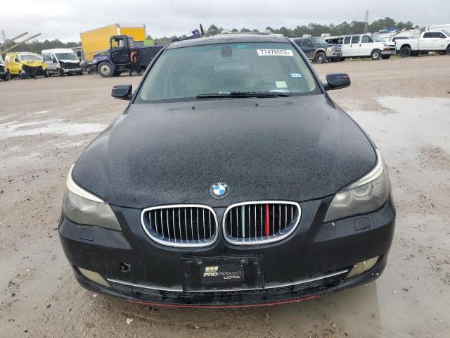 WBANU53538C110210 - 2008 BMW 528 I BLACK photo 5