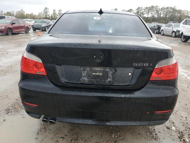 WBANU53538C110210 - 2008 BMW 528 I BLACK photo 6