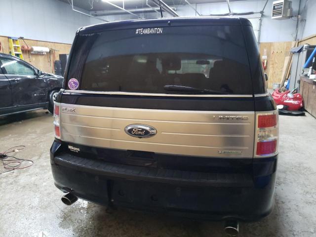 2FMHK6DT4ABA29212 - 2010 FORD FLEX LIMITED BLUE photo 6