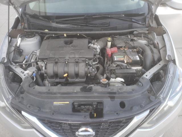 3N1AB7AP4KL612701 - 2019 NISSAN SENTRA S SILVER photo 11