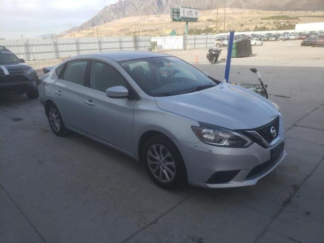 3N1AB7AP4KL612701 - 2019 NISSAN SENTRA S SILVER photo 4