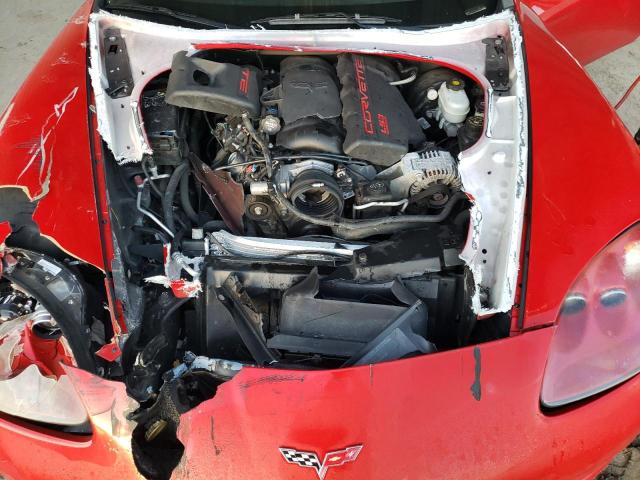 1G1YY25W295113431 - 2009 CHEVROLET CORVETTE RED photo 11