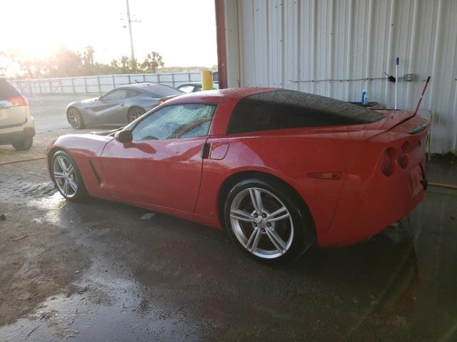 1G1YY25W295113431 - 2009 CHEVROLET CORVETTE RED photo 2