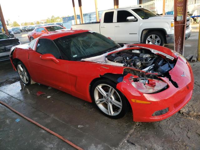 1G1YY25W295113431 - 2009 CHEVROLET CORVETTE RED photo 4