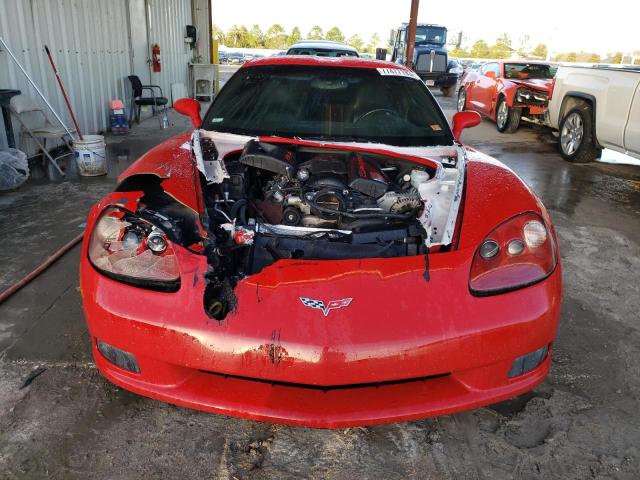 1G1YY25W295113431 - 2009 CHEVROLET CORVETTE RED photo 5