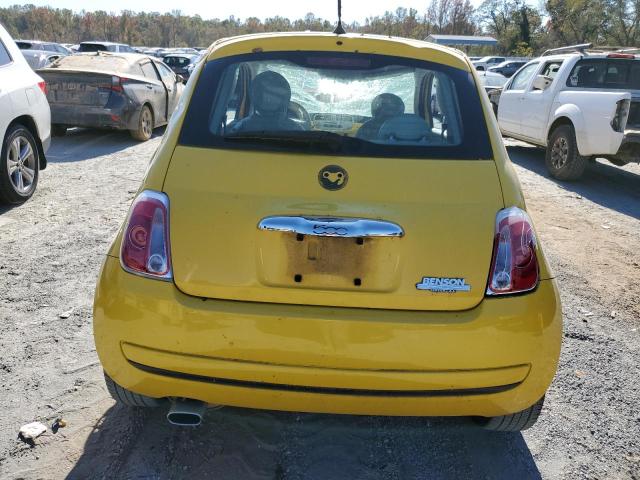 3C3CFFAR1FT636681 - 2015 FIAT 500 POP YELLOW photo 6