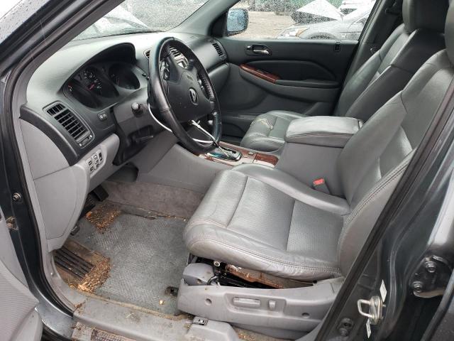 2HNYD18623H520877 - 2003 ACURA MDX TOURING GRAY photo 7