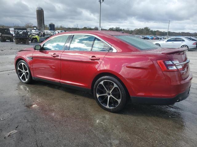 1FAHP2KT1FG160976 - 2015 FORD TAURUS SHO RED photo 2