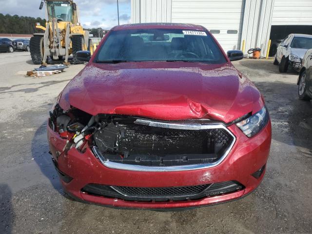 1FAHP2KT1FG160976 - 2015 FORD TAURUS SHO RED photo 5