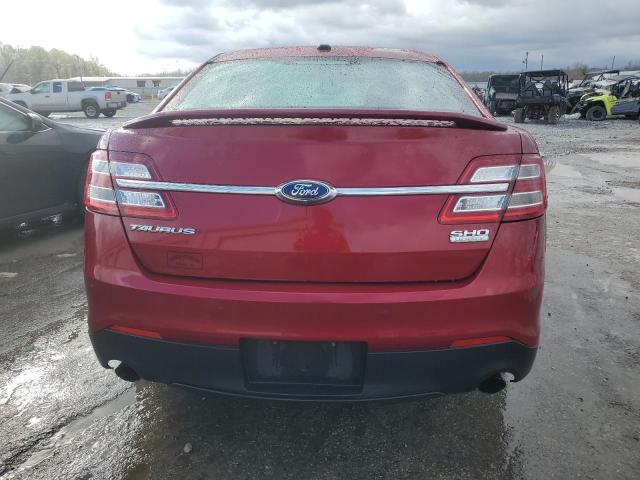 1FAHP2KT1FG160976 - 2015 FORD TAURUS SHO RED photo 6