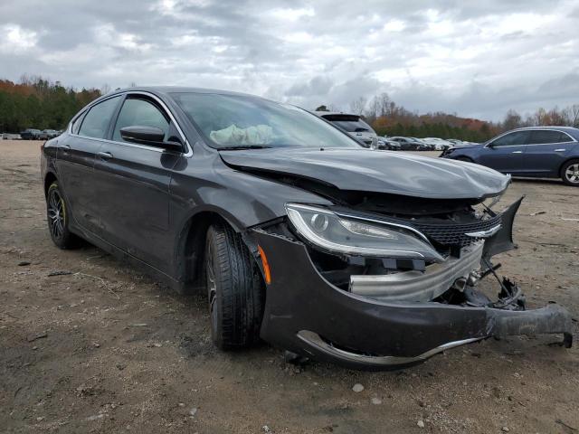 1C3CCCCB6FN643648 - 2015 CHRYSLER 200 C GRAY photo 4