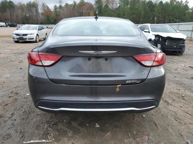 1C3CCCCB6FN643648 - 2015 CHRYSLER 200 C GRAY photo 6