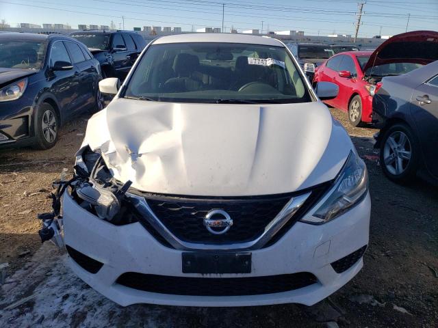 3N1AB7APXGL650621 - 2016 NISSAN SENTRA S WHITE photo 5