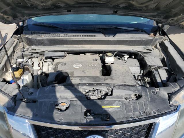 5N1AR2MN0DC651284 - 2013 NISSAN PATHFINDER S GRAY photo 12