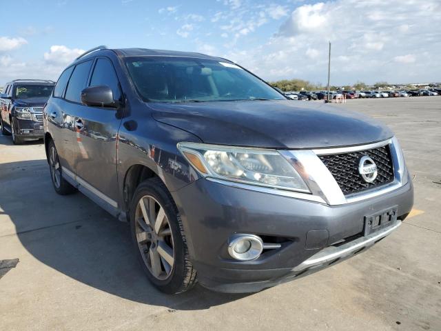 5N1AR2MN0DC651284 - 2013 NISSAN PATHFINDER S GRAY photo 4